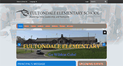 Desktop Screenshot of fultondaleel.jefcoed.com