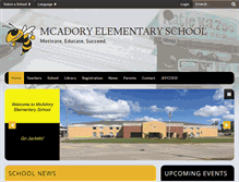 Tablet Screenshot of mcadoryel.jefcoed.com