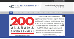 Desktop Screenshot of clay-chalkville.jefcoed.com