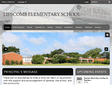Tablet Screenshot of lipscombel.jefcoed.com
