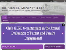 Tablet Screenshot of hillviewel.jefcoed.com