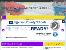 Tablet Screenshot of hueytownel.jefcoed.com