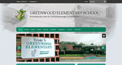 Desktop Screenshot of greenwoodel.jefcoed.com